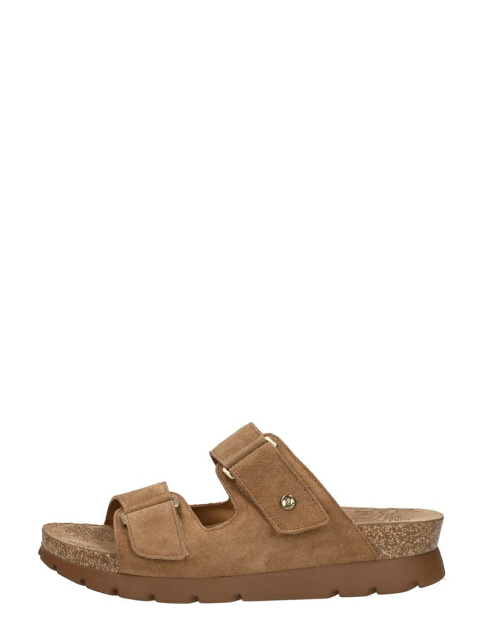 Dames Slippers Panama Jack Sade B1 Bark Bruin - Maat 39