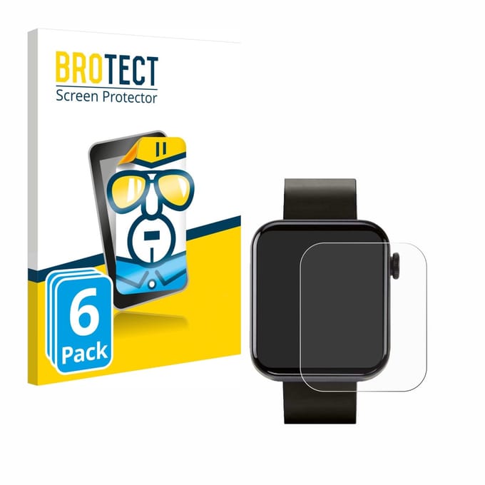 BROTECT - Screenprotector voor Kendox Life Tracker - Folie Beschermfolie transparant 6 Stuks