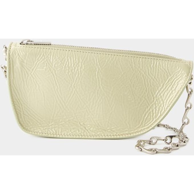 Micro Sling Shield Schoudertas - Burberry - Leer - Beige