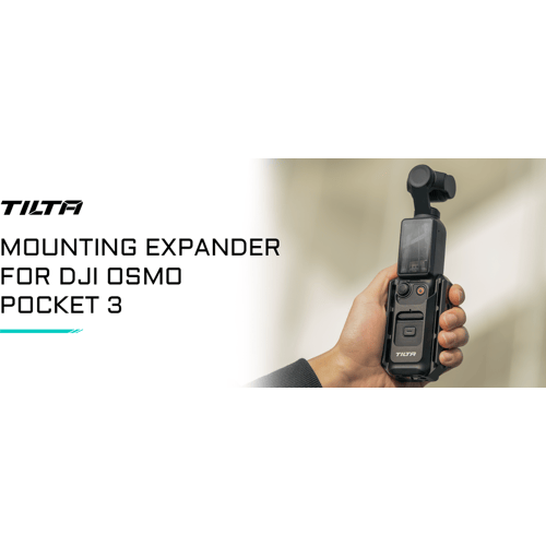 Tilta Accessoire Montage Expander voor DJI Osmo Pocket 3 - Zwart (TA-T65-AME-B)