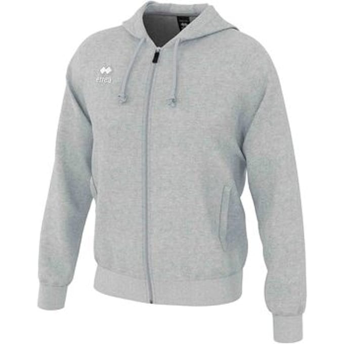 Errea Hoodie Wire 3.0 Mkit Kind Grijs - Sportswear - Kinderen