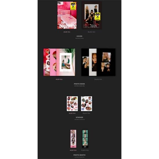 FIFTY FIFTY 1e singlealbum 'The Beginning': Cupido' Random Ver pink