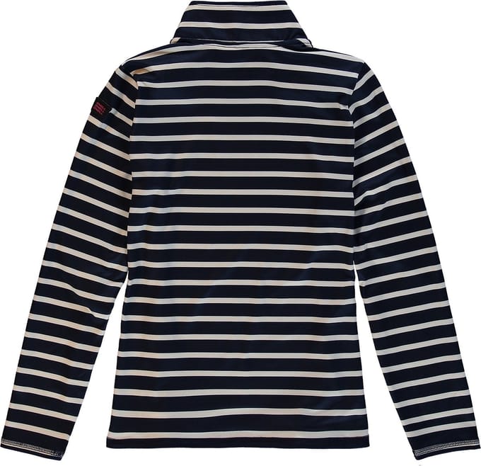 O'Neill - Maat 152 - Fleece Vest Girls Stripe Half Zip Blue Aop W/ White