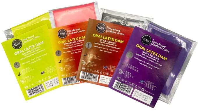 EXS - Beflapjes met Kleur/Geur - Mix 4 Stuks