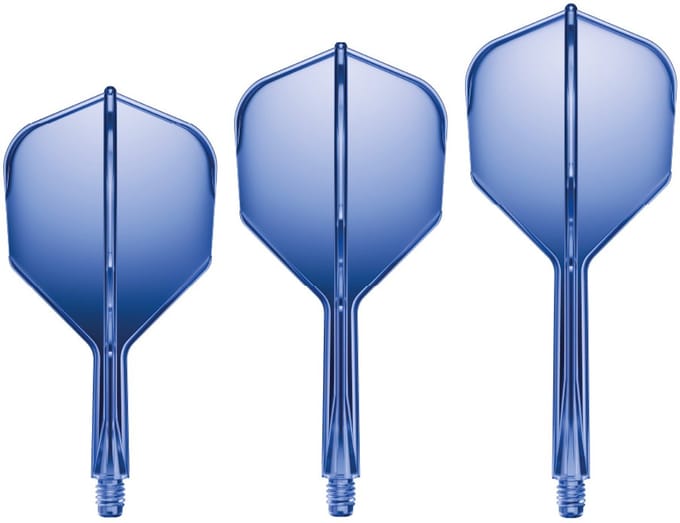 GOAT Air Blue Clear NO6 - Dart Flights