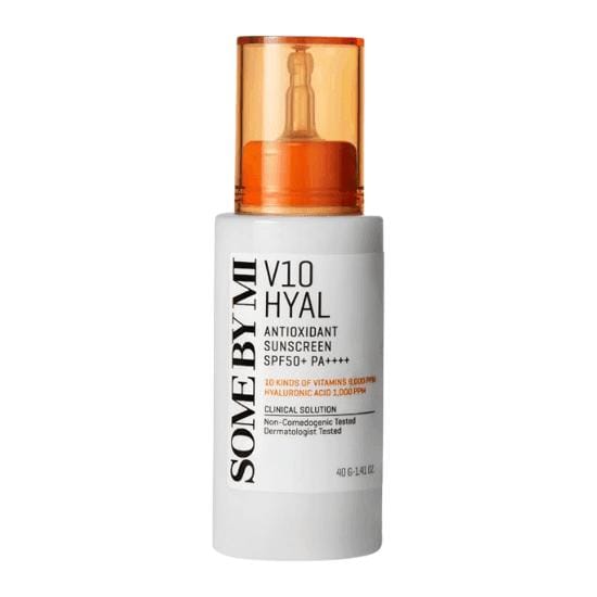 [SOME BY MI] V10 Hyal Antioxidant Sunscreen SPF 50+ PA++++ 40g white