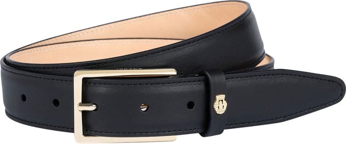 ROECKL Leren Riem Alva Belt W100 Black Zwart