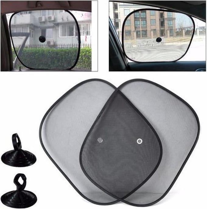 Zonnescherm Auto - 4 Stuks - UV Protectie