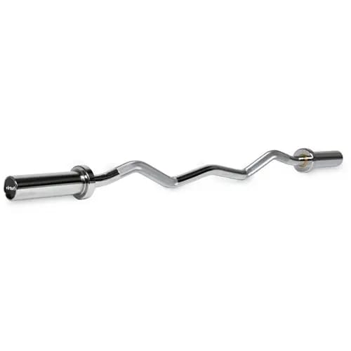 VirtuFit Olympische EZ Curl Bar - Halterstang - 120 cm