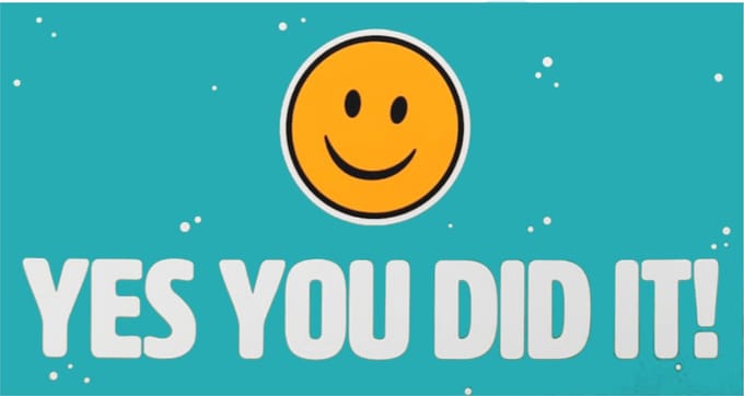 Kaart - Geslaagd - SGP19-C - Yes you did it