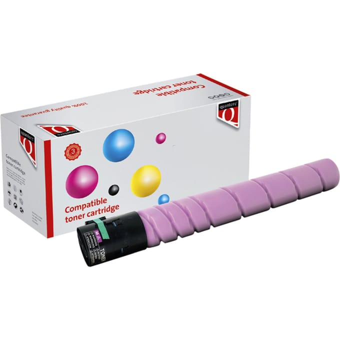 Toner Quantore alternatief tbv Konica Minolta TN-216M rood