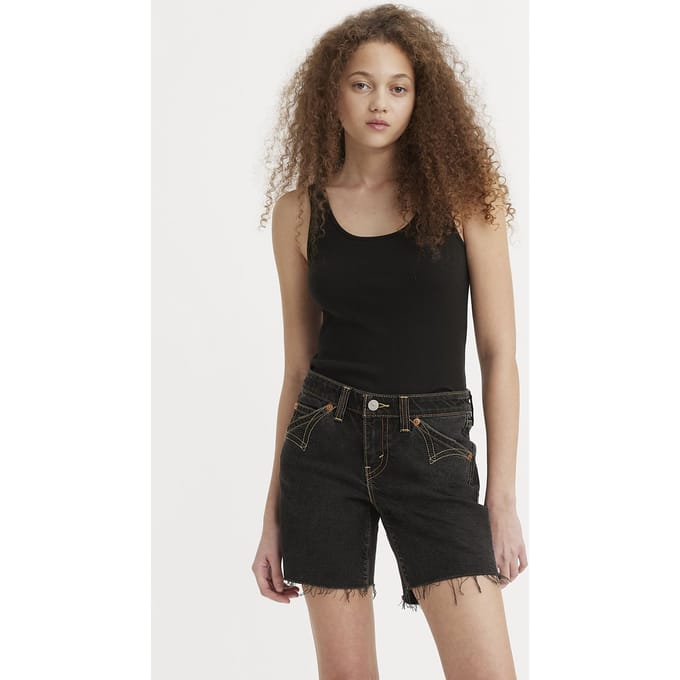 Levi's Essential Rib Tank Top Black Größe: XL | Tanktops Outlet | Damen | Schwarz