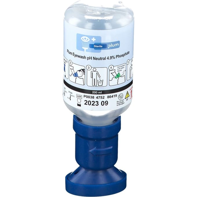 plum oogspoelfles pH neutraal 200 ml - 4752