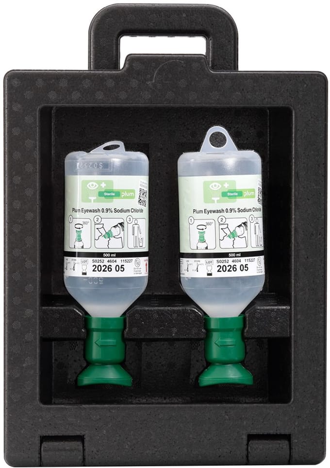 LEINA oogspoel station IBOX met 2 x 500 ml oogspoelingen