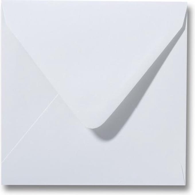 Envelop 16 x 16 Zilvergrijs, 60 stuks