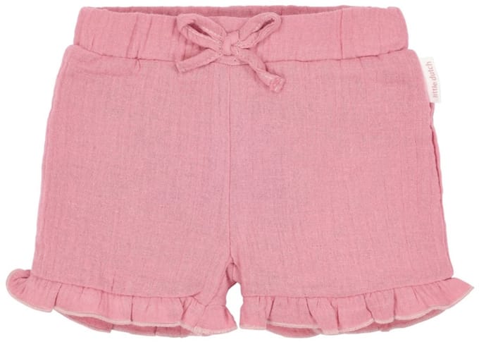 Little Dutch -Korte broek roze Pink Blush - Maat 68