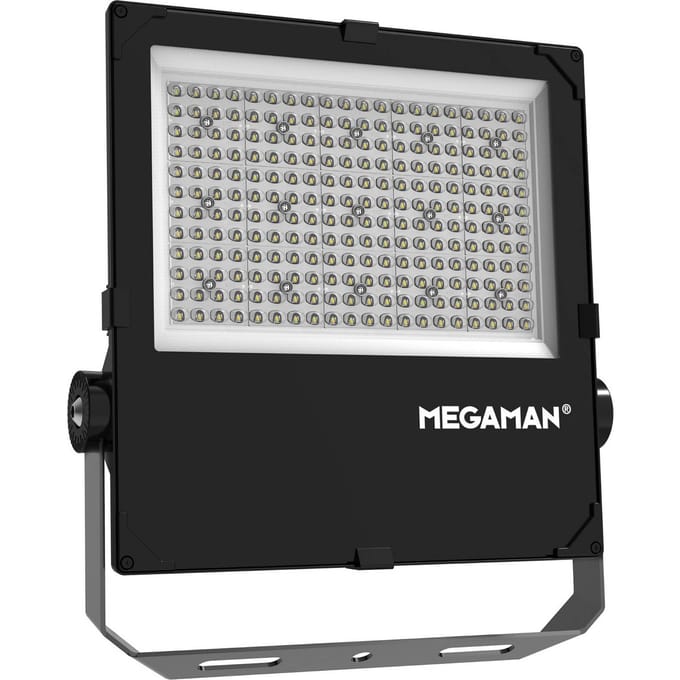 MEGAMAN LED-buitenspot Hugo, 150 W, 3000 K, IP66