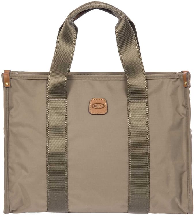 BRIC'S handtas schoudertas met laptopvak X-Collection Opera Bag Nut Taupe