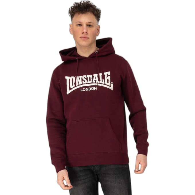 Lonsdale-hoodie Wolterton, sweatshirt met capuchon, normale pasvorm