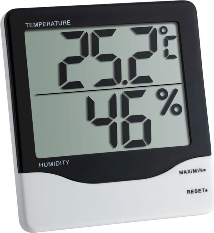 TFA-Dostmann 30.5002 digitale weerstation Zwart, Wit