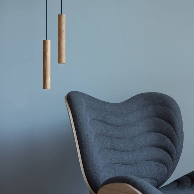 UMAGE - Chimes  Hanglamp - Eiken - beige