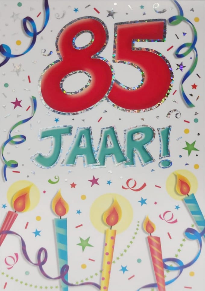 Kaart - That funny age - 85 jaar - TFA107