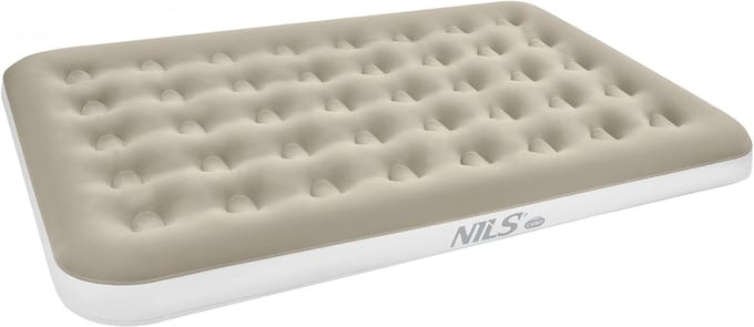 Nils Camp Opblaasbaar Tweepersoons Kampeerbed 191x137x22cm