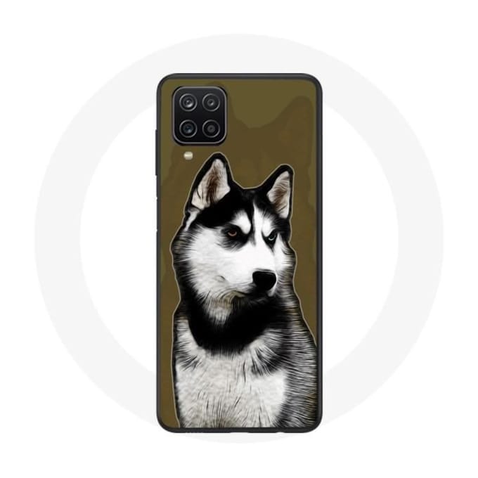 Samsung Galaxy A12 Siberische Husky hoesje