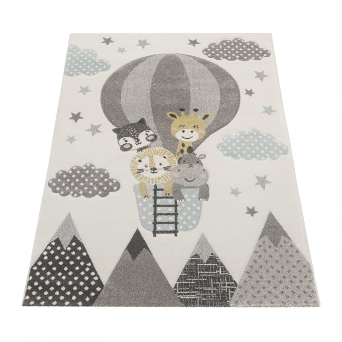 Kindertapijt Kosmos beige 140x200 cm