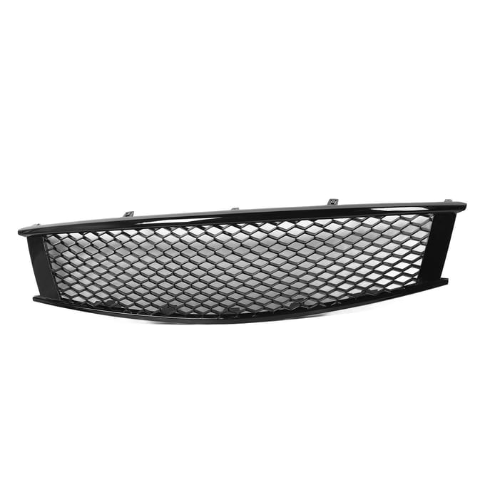 Glanzend Zwart Gaas Voorbumper Grille Grilles voor G37 2 Deurs Coupe Cabrio 2008 tot 2013 gray