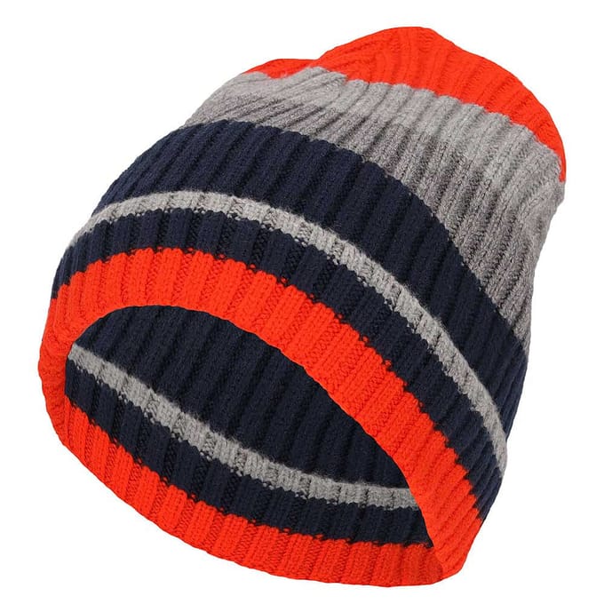 Sarlini - Muts jongens - Fashion - Multi Oranje - Wintermuts - One Size