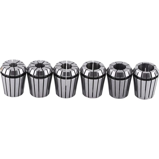 Ensemble de 6 pinces de serrage ER32 pour machine de gravure CNC et outil de tour de fraisage 1020 mm