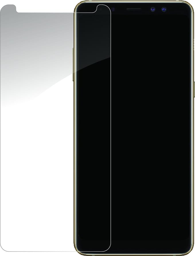 Mobilize Screenprotector geschikt voor Samsung Galaxy A8 (2018) Glazen | Mobilize Screenprotector - Case Friendly