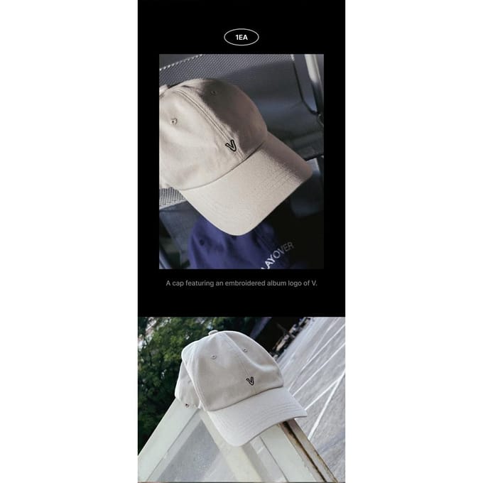 V - LAYOVER Cap (Beige) beige