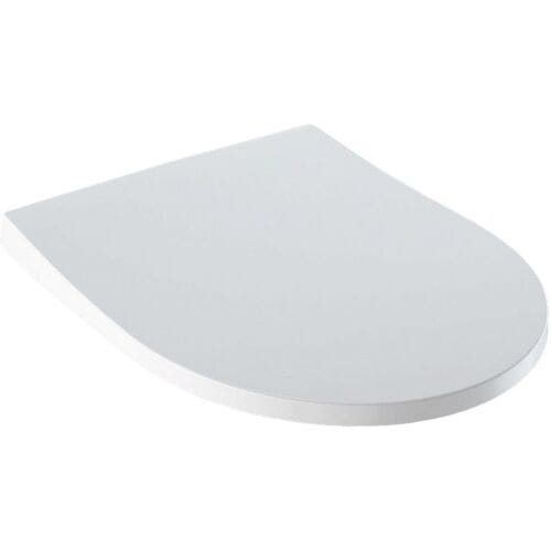 Geberit iCon WC seat Slim with soft-closing mechanism, cover wrap over 574950000