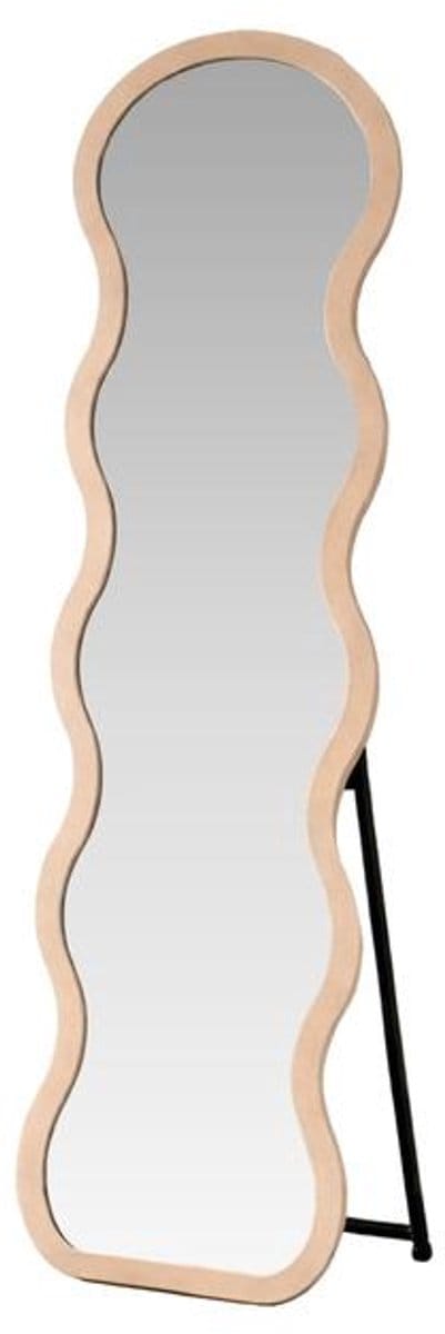 Svea - Nona spiegel - beige/helder glas