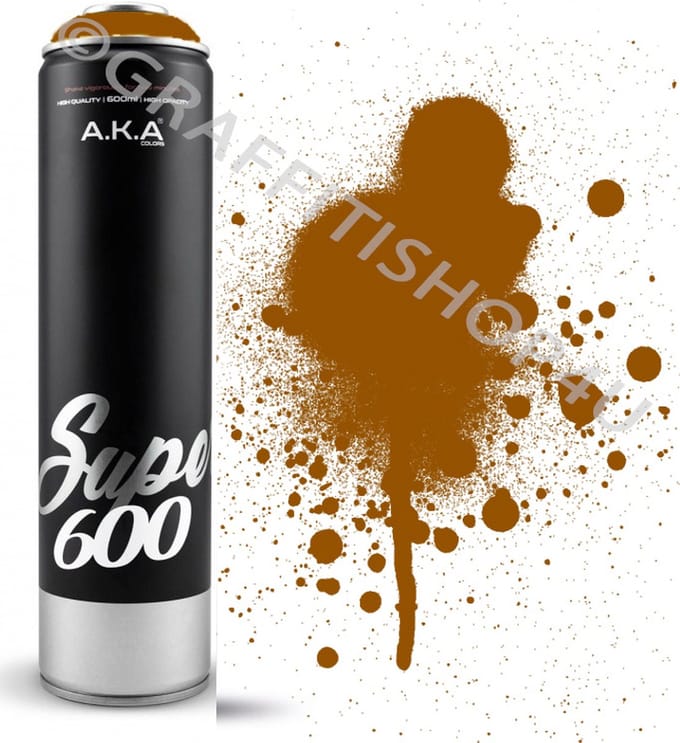 AKA Spuitbus 600ml Hoge Druk AZO Brown