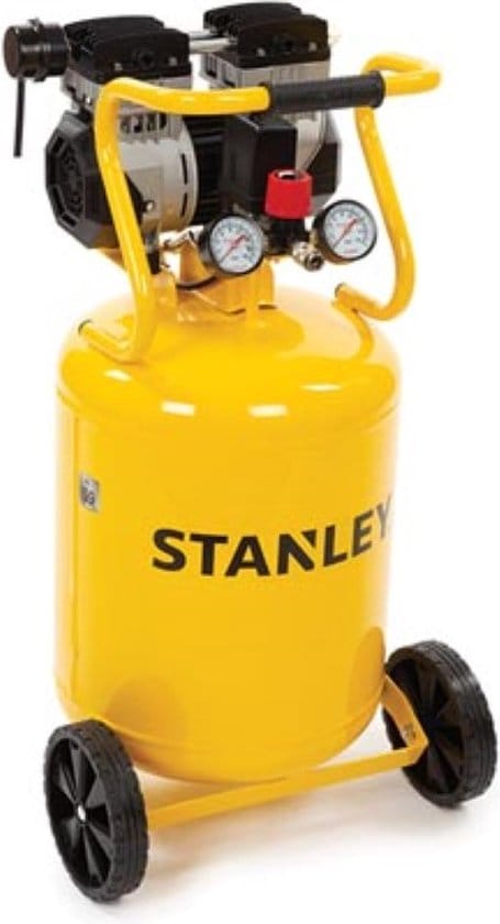 Stanley - Compressor - Zonder Olie - Verticaal - Low Noise - 50 L / 1 pk / 8 bar