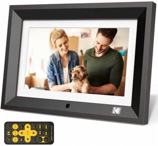 Kodak Digitale fotolijst, 10 inch, zwart,