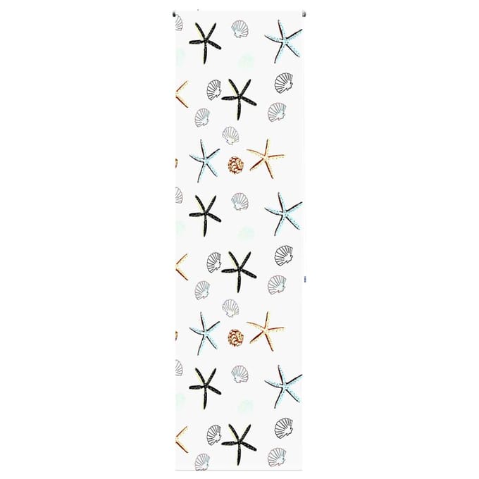 vidaXL - Doucherolgordijn - 70x240 - cm - stofbreedte - 66 - cm
