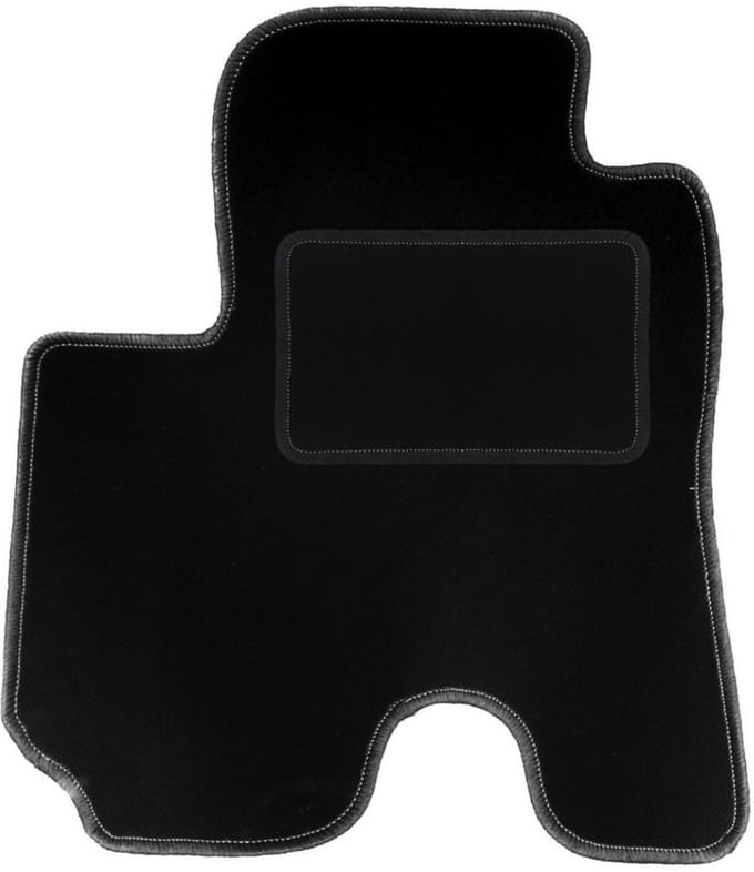 Bestuurdersmat zwart voor: Mazda Demio hatchback (1996-2003)