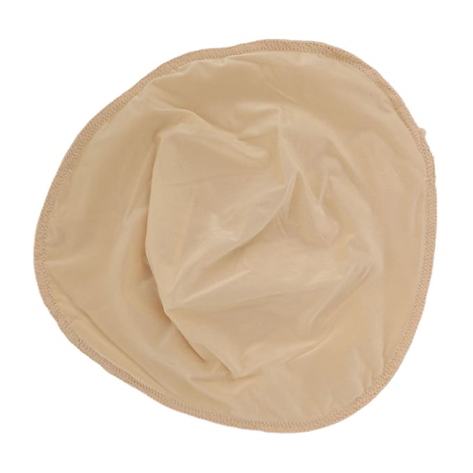 BH-inzetstukhoes van zacht katoen, ademend, borstbeschermer, dames-BH-inzetstukken, mouwmaat L beige