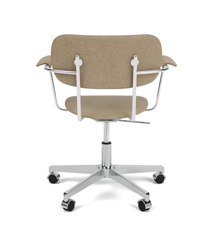 Audo Co Task Chair met armleuningen, volledig gestoffeerd - Menu Boucle - 02
