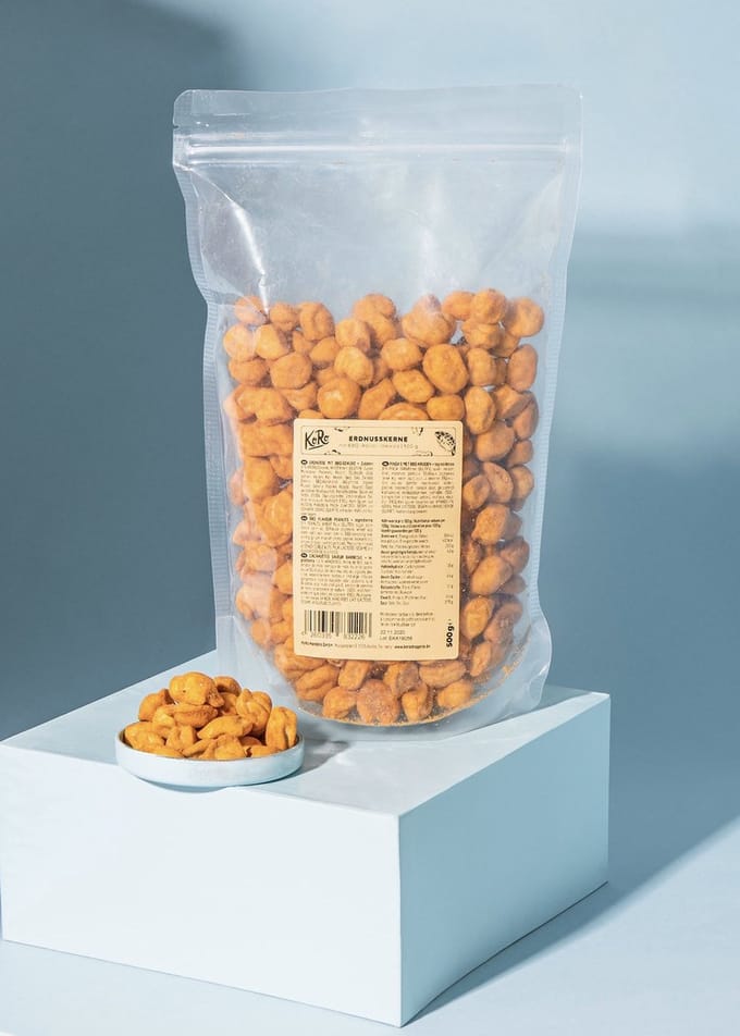 KoRo | Pinda's met BBQ-kruiden 500 g