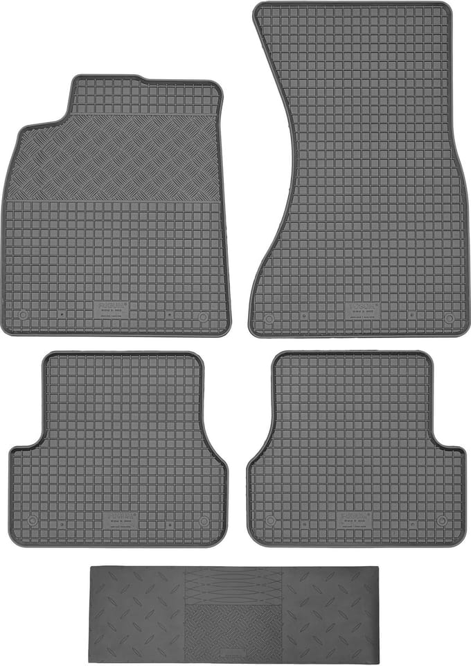 Max-Dywanik Serie - Audi A6 C7 Dywanikenset - 2011-2018 - Zwart - Voor en Achter