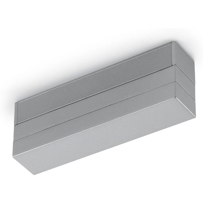Spanningsrail Voedingsconnector - DUOLINE - 2 Fase - Mat Titaan