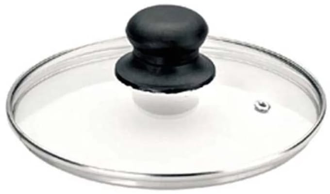 Ibili 36 Cm Glas Deksel Zilver