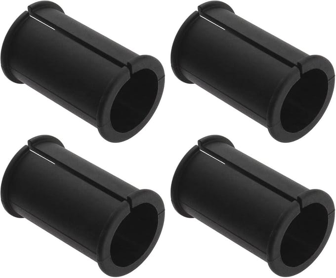 Famanu 4Pcs Microfoon Shock Mount Rubber Mouw Vervanging Microfoon Stand Rubber Pakking Accessoires Voor Indoor Gelegenheden Opname Studio