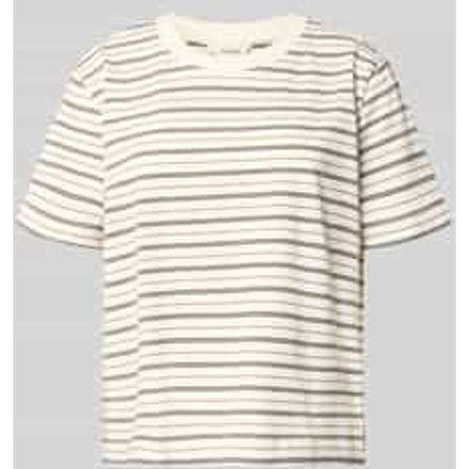 Boxy fit T-shirt van pure Katoen Model 'ESSENTIAL'