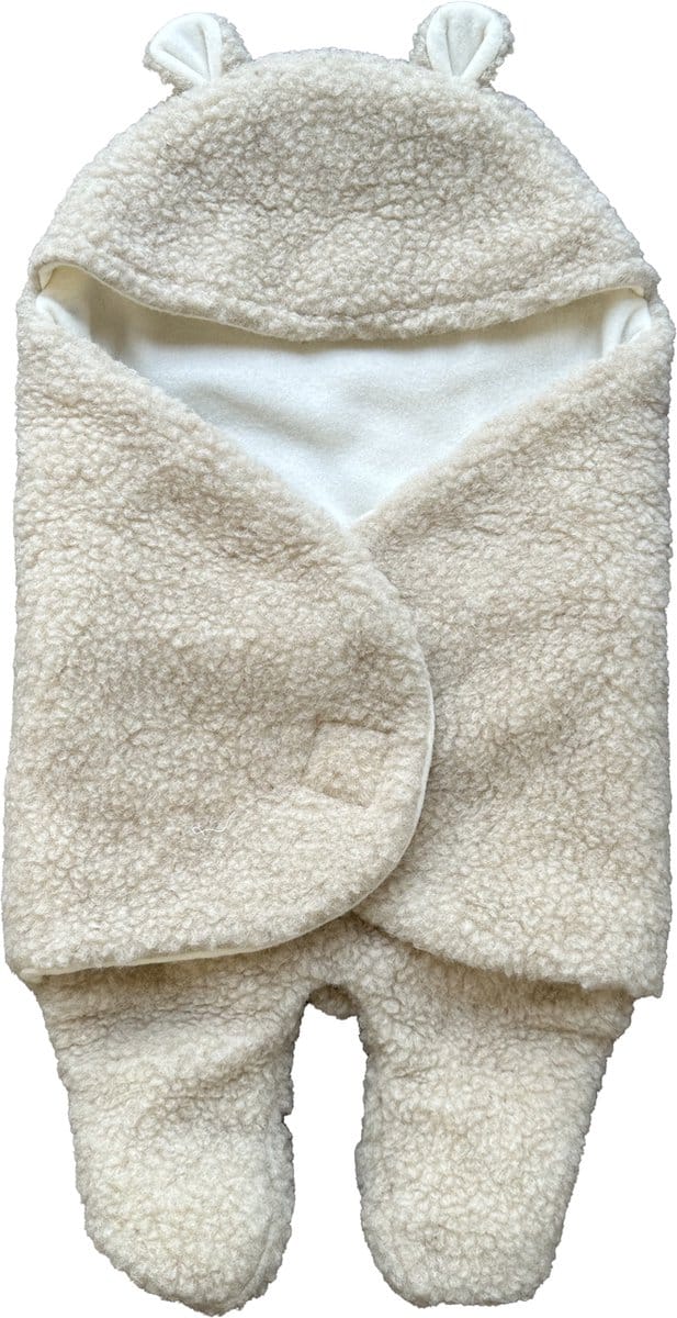 Noordiq - Baby Slaapzak Teddy | Beige (100% Wol)